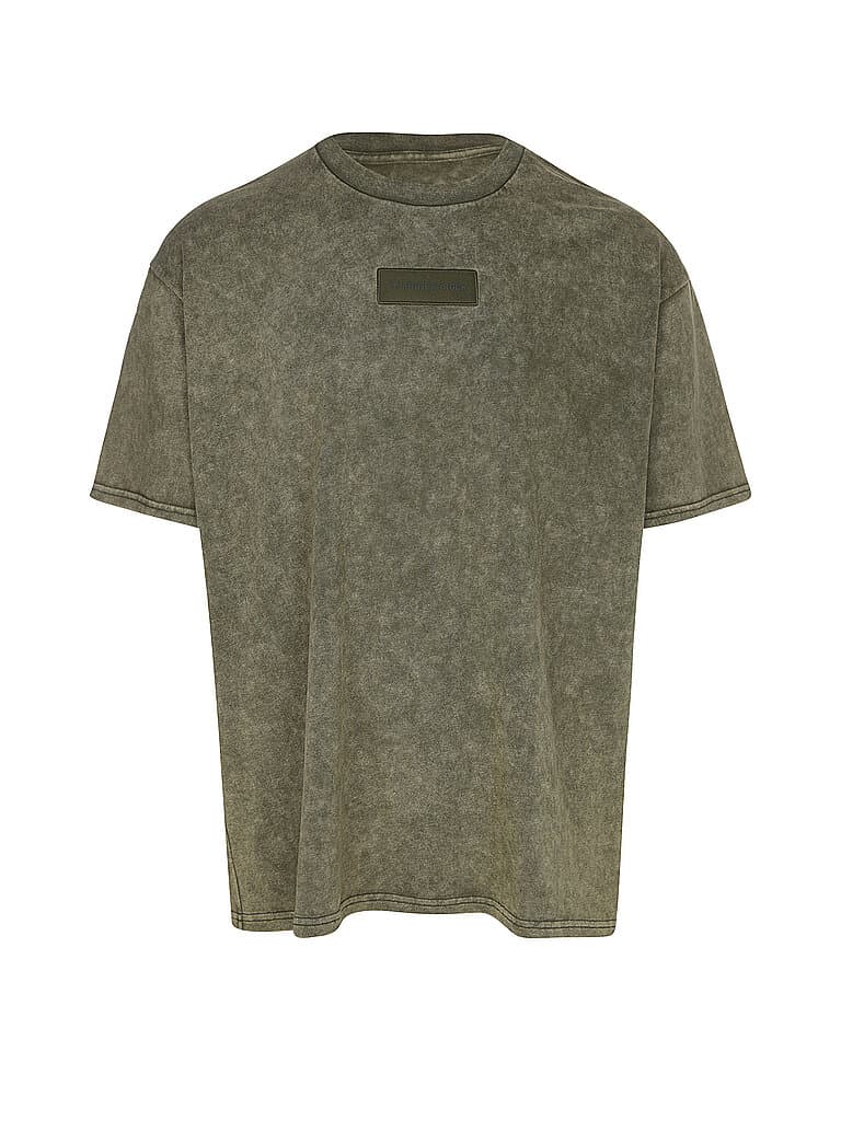 UNDER ARMOUR Herren T-Shirt UA Project Rock Heavyweight olive | XXL