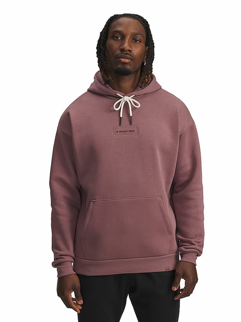 UNDER ARMOUR Herren Hoodie Project Rock Icon  koralle | XXL