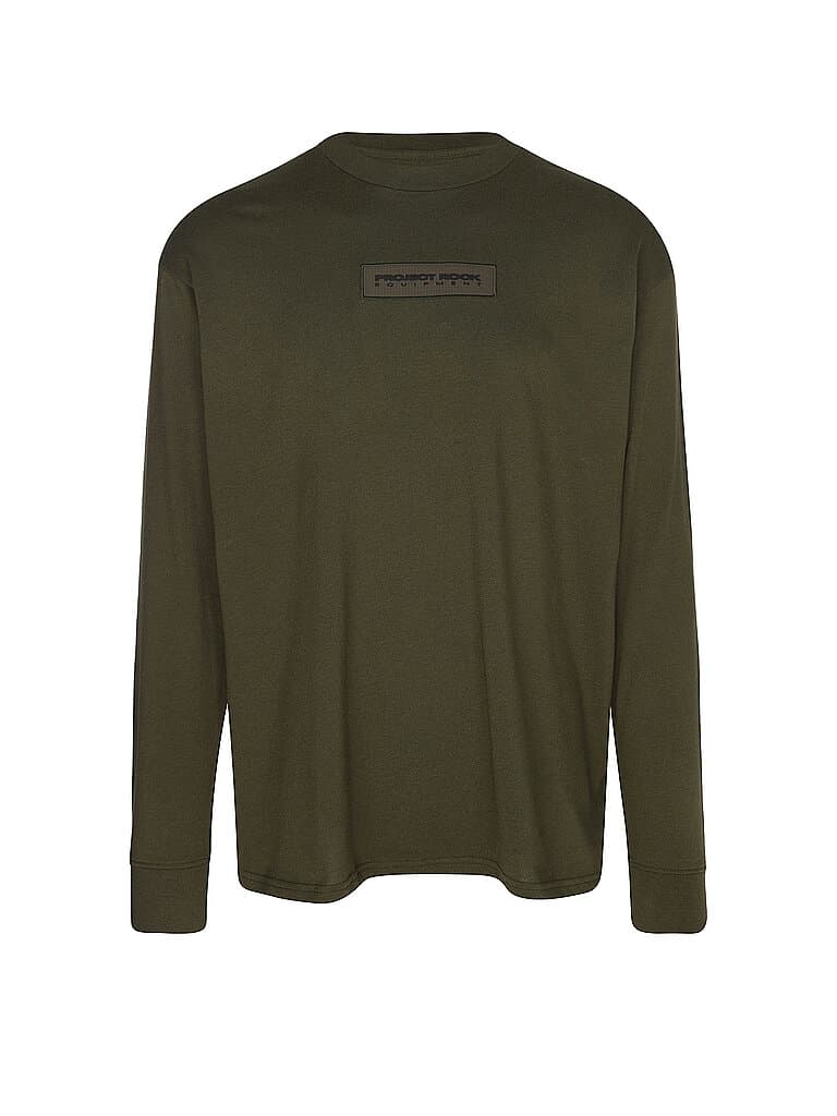 UNDER ARMOUR Herren Sweater UA The Rock LS Q4 ST olive | XL