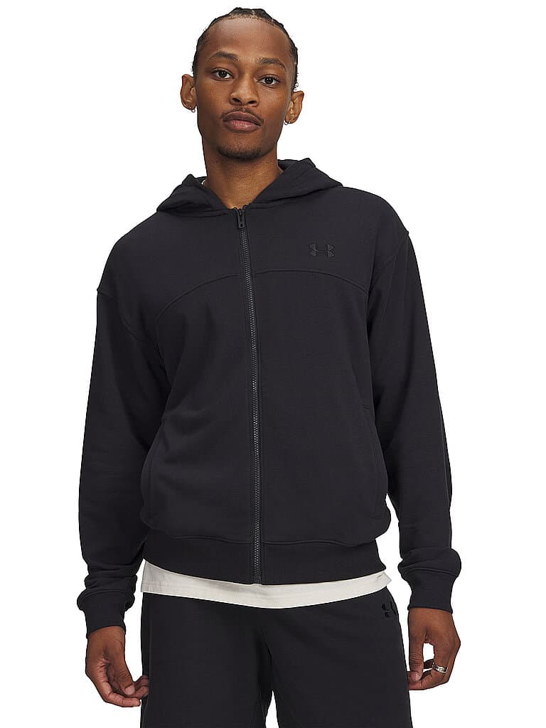 UNDER ARMOUR Herren Kapuzenjacke UA Rival Lightweight schwarz | XXL