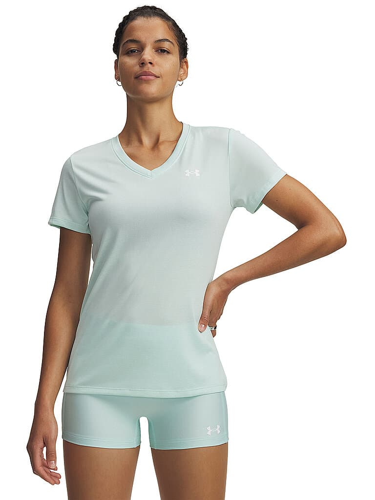 UNDER ARMOUR Damen Fitnessshirt UA Tech™ Twist  mint | XL