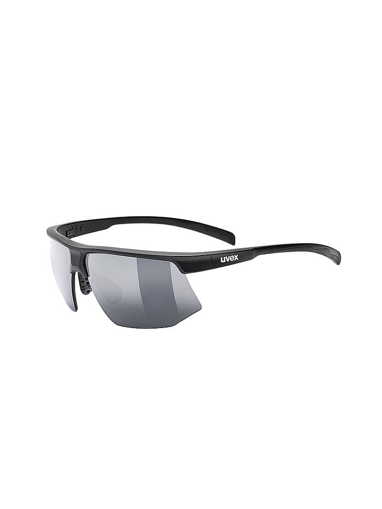 UVEX Herren Sportbrille Aerios schwarz