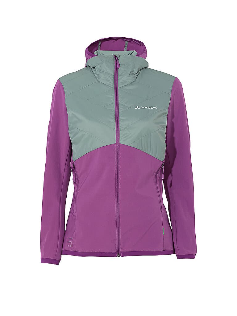 VAUDE Damen Hybridjacke Brenva Hoodie lila | 40