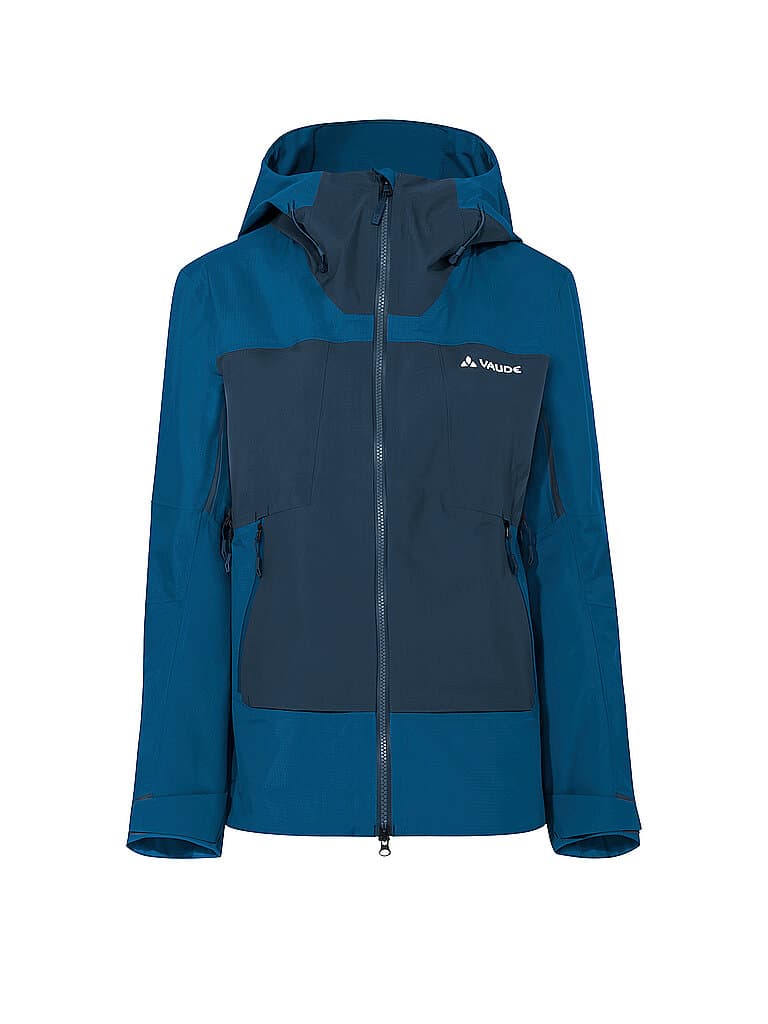 VAUDE Damen Wanderjacke Croz Alpine 3L Hoodie dunkelblau | 38