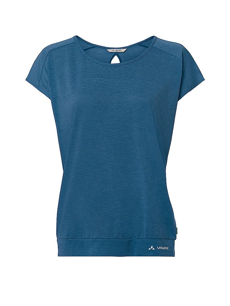 VAUDE Damen Funktionsshirt Skomer Streifen dunkelblau | 36