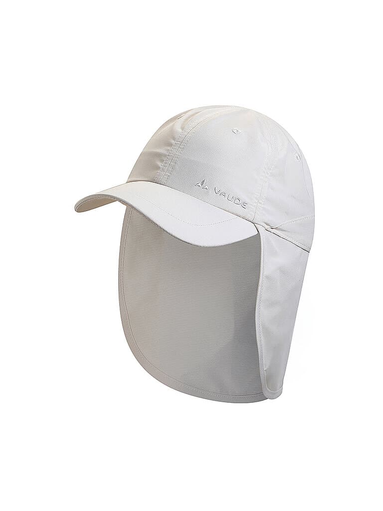 VAUDE Kinder Kappe Sahara IV mit Nackenschutz creme | L
