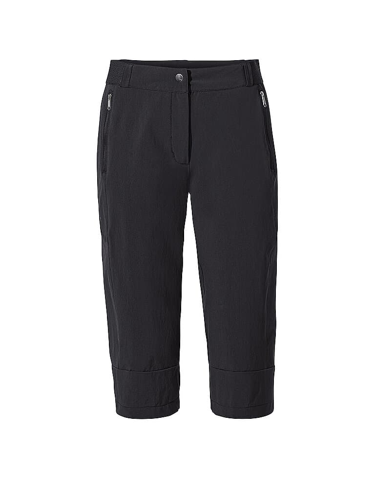 VAUDE Damen Wandercapri Farley Stretch  schwarz | 48