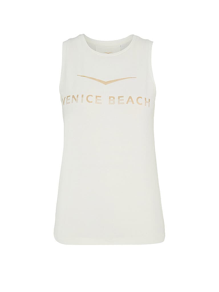 VENICE BEACH Damen Fitnesstank Milla weiss | XL