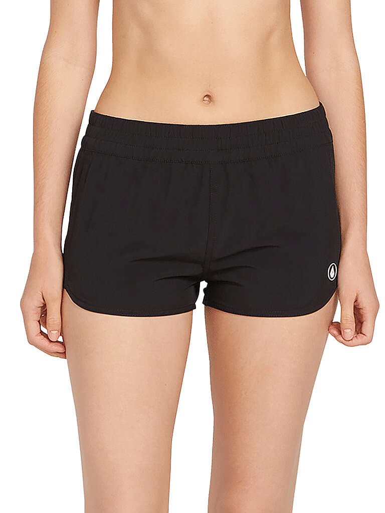 VOLCOM Damen Boardshorts Simply Solid 2 schwarz | M