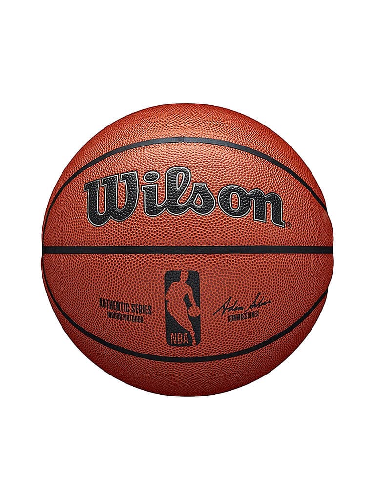WILSON Basketball NBA Authentic Indoor Outdoor braun