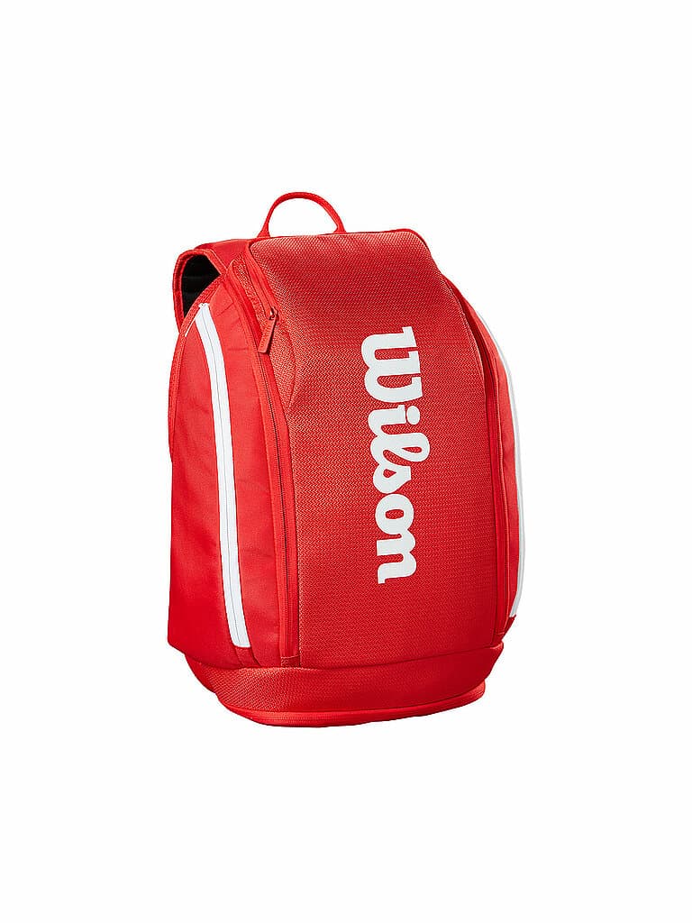 WILSON Tennisrucksack Super Tour Red Collection rot