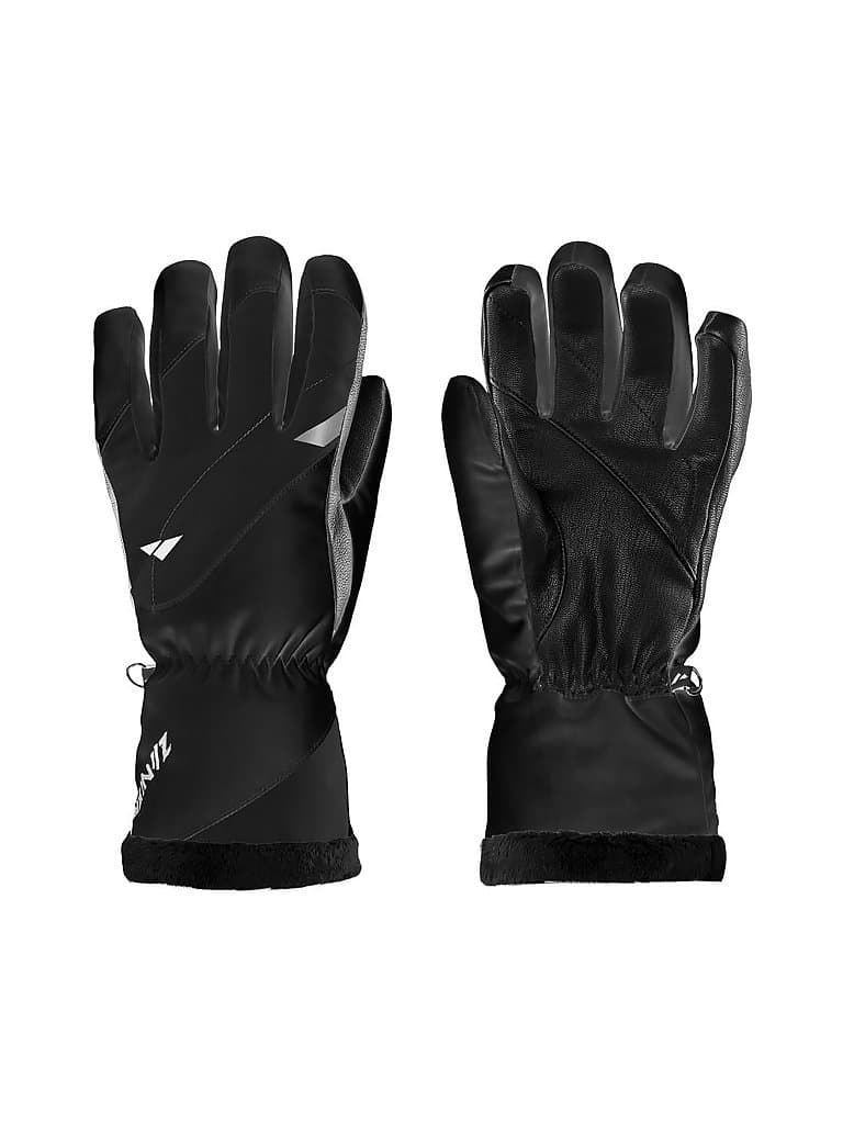 ZANIER Damen Skihandschuhe Lech.STX schwarz | 6,5