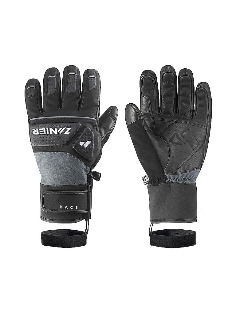 ZANIER Kinder Skihandschuhe Race-Pro.STX schwarz | 5,5