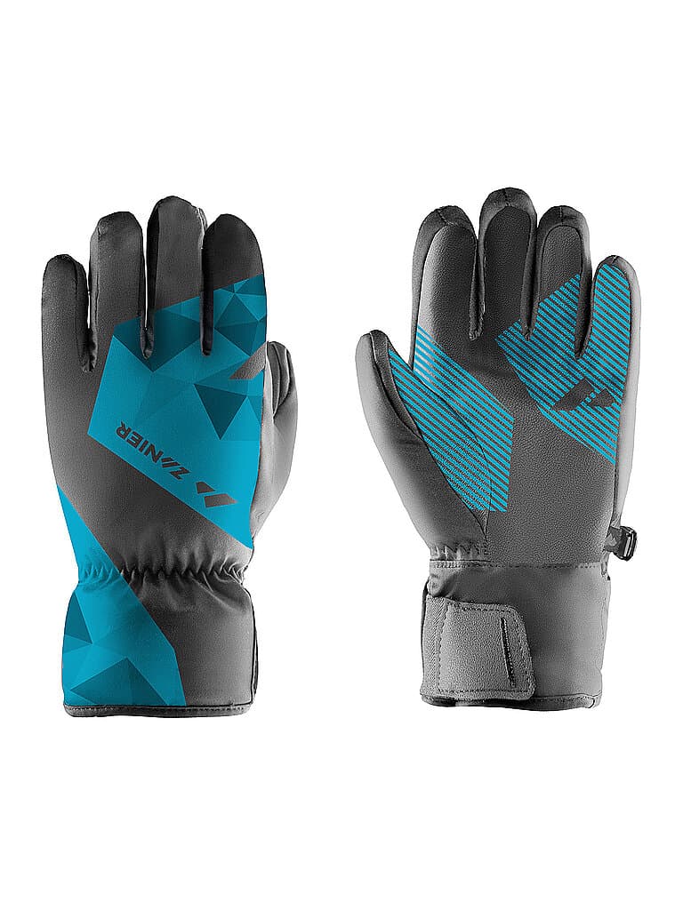 ZANIER Kinder Skihandschuhe Sillian.STX 2.0 blau | 6