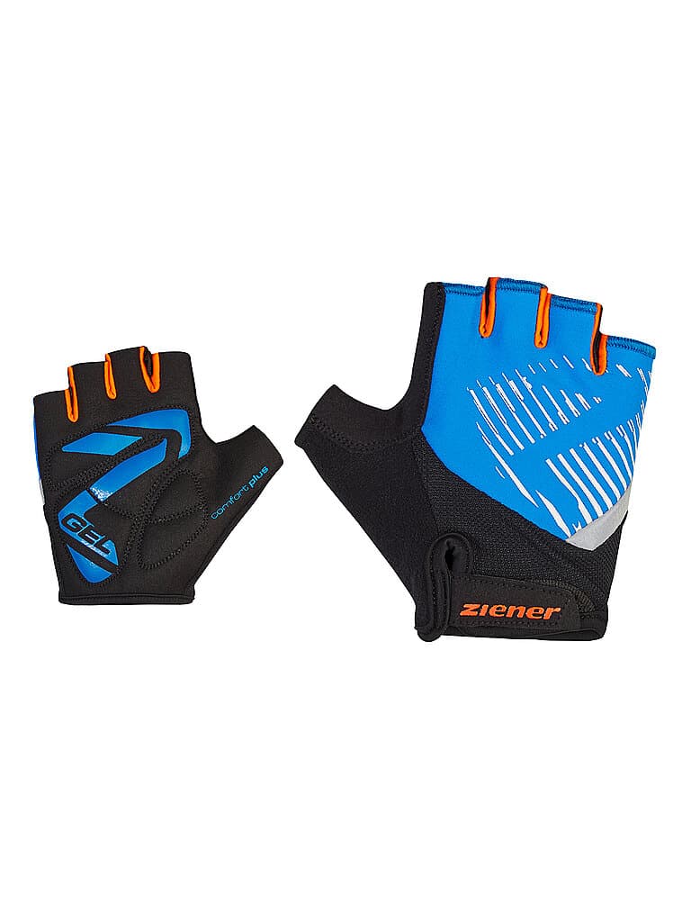 ZIENER Kinder Radhandschuhe Cull blau | XL