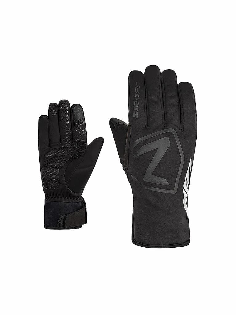 ZIENER Winter Radhandschuhe DAQUA AS® TOUCH schwarz | 11
