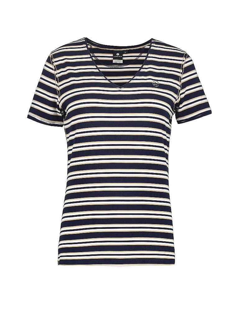 LUHTA Damen T-Shirt Kibihaka dunkelblau | L