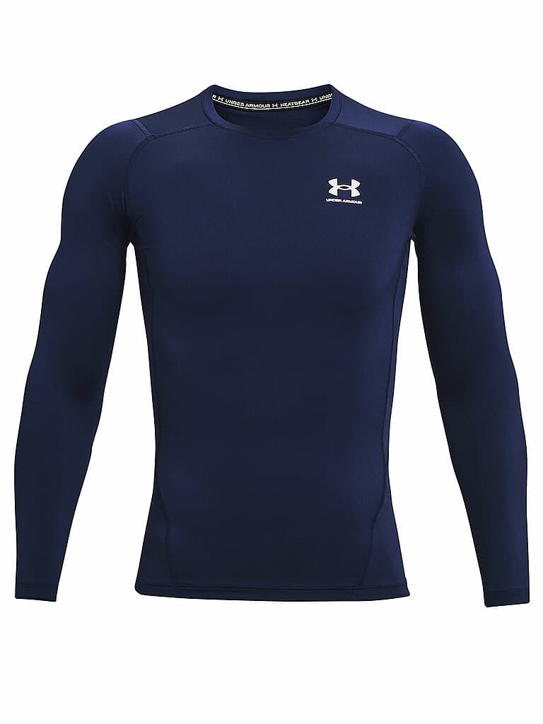 UNDER ARMOUR Herren Fitnessshirt UA HeatGear® Armour Compression dunkelblau | XXL