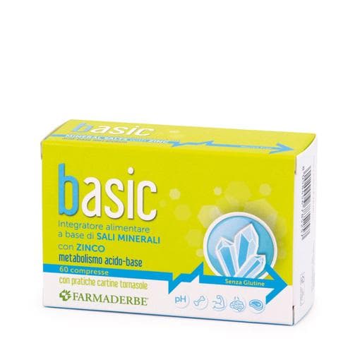 Farmaderbe Basic - Integratore Alimentare, 60 Compresse