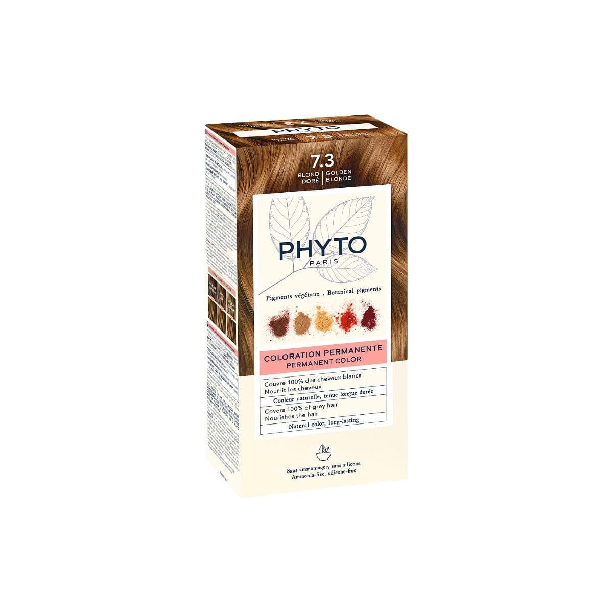 Phyto Phytocolor 7.3: Colorazione Permanente per Capelli in Biondo Dorato
