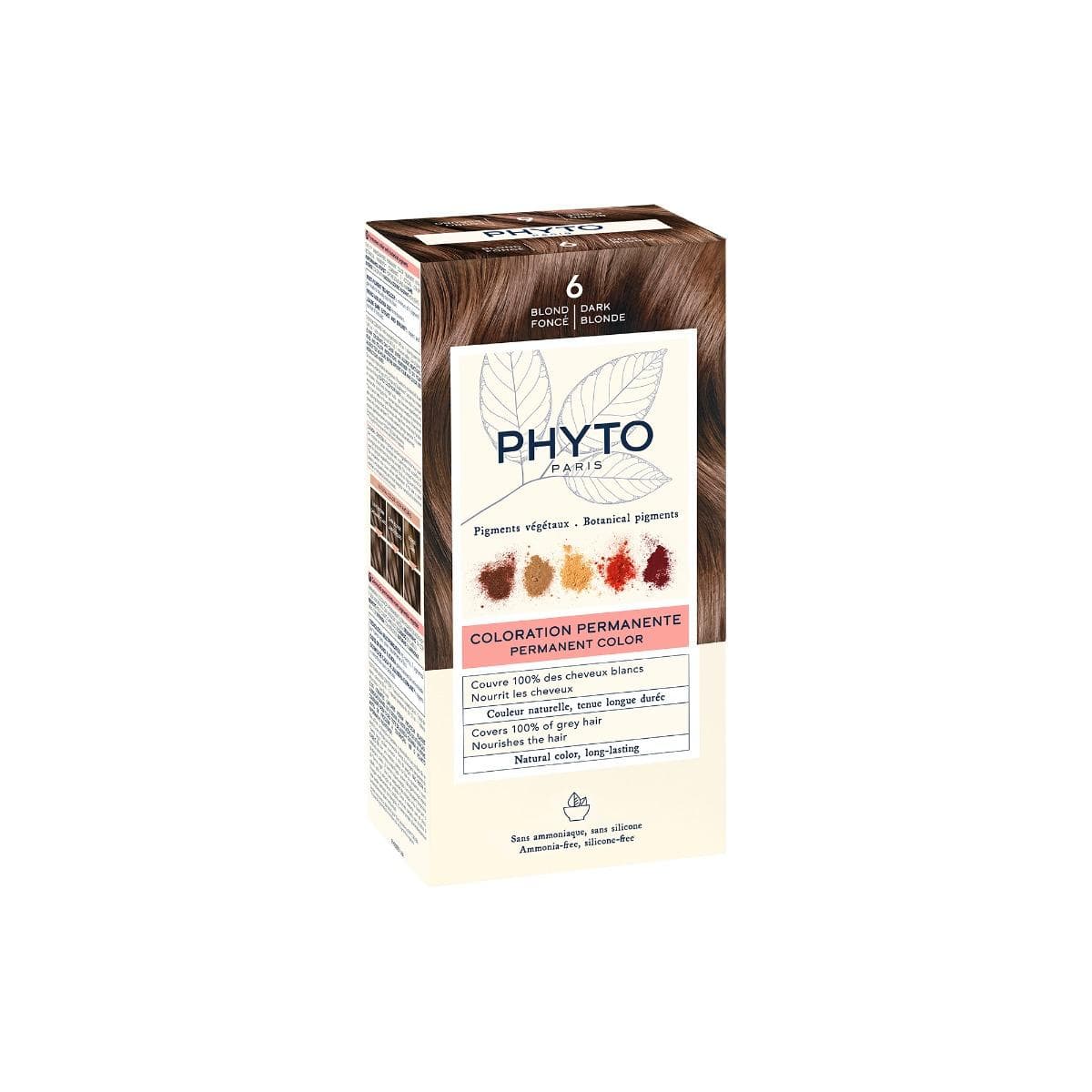 Phyto Phytocolor 6: Tinta Permanente per Capelli in Biondo Scuro