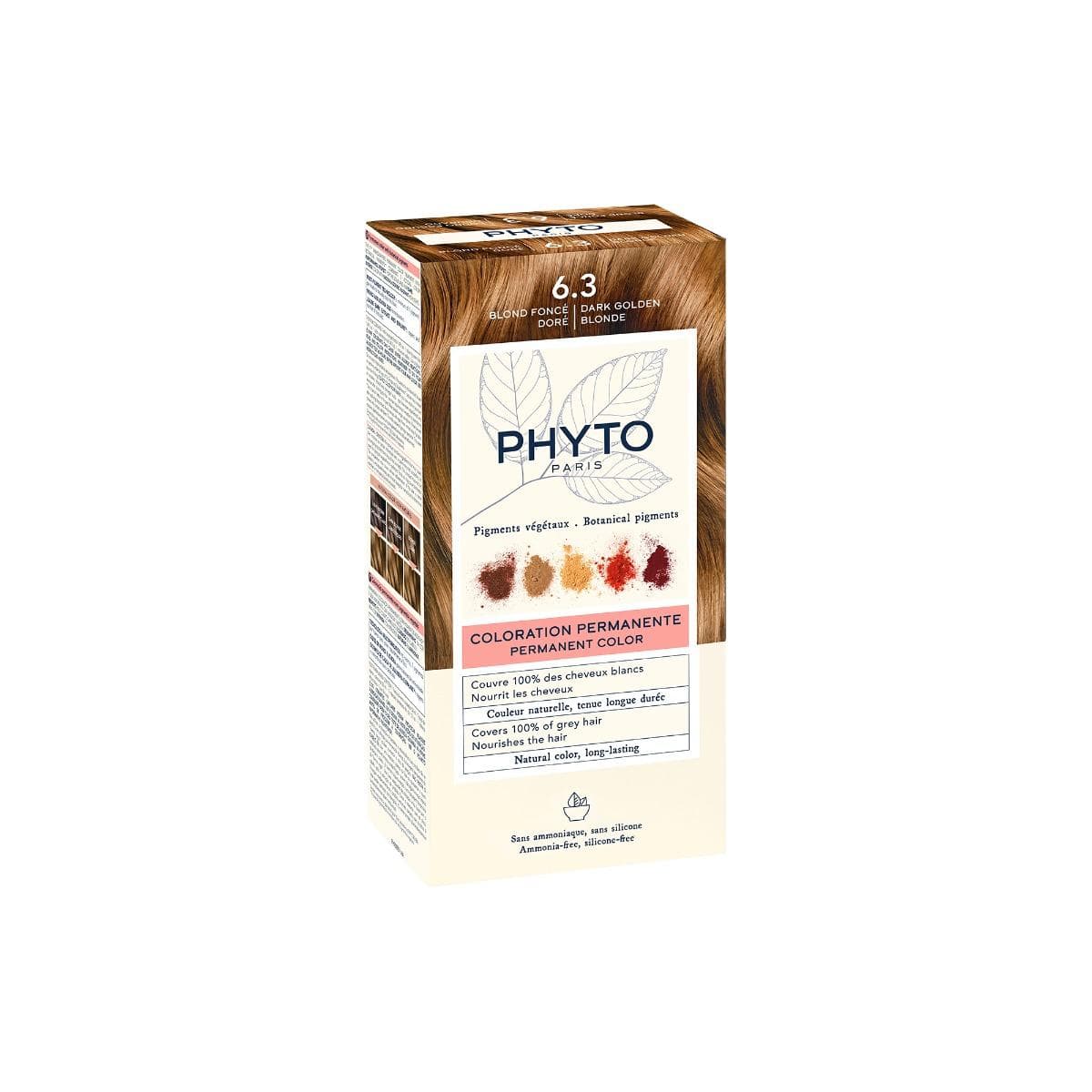 Phyto Phytocolor 6.3 - Colorazione Permanente Biondo Scuro Dorato