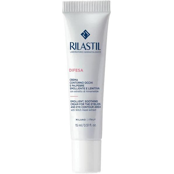 Crema Emolliente e Lenitiva per Contorno Occhi e Palpebre Rilastil Difesa - 15ml