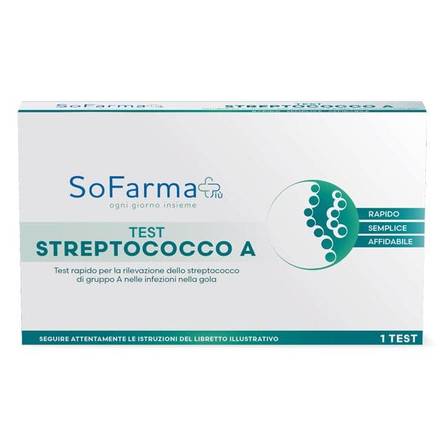 Sofarmapi Test Rapido per Rilevazione Streptococco A