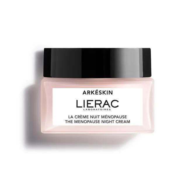 Lierac Arkeskin Crema Notturna Nutriente e Rimpolpante per Pelli in Menopausa - 50ml