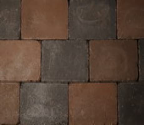 Abbeystones trommelstenen bruinzwart sierbestrating