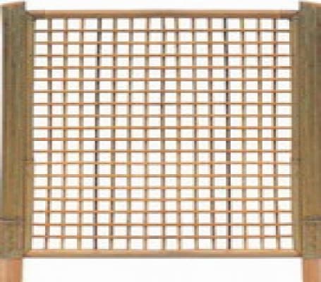 Bamboe schutting bamboescherm Trellis 180x180cm