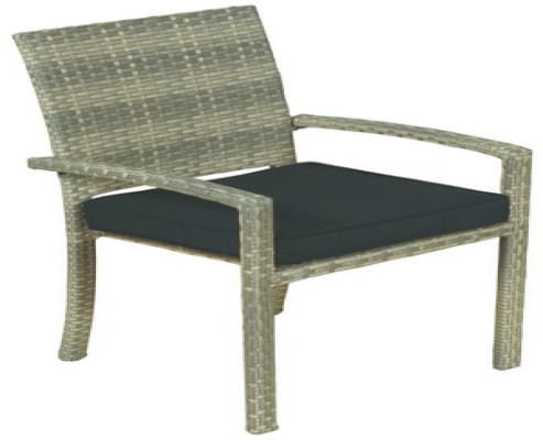 Tuinstoel wicker Belcanto 57x56x91cm