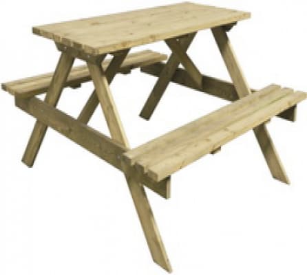 Picknicktafel grenen opklapbaar 150cm