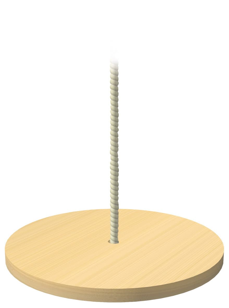 Schotelschommel houten schommel 30cm