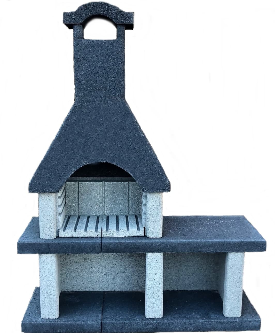 Barbecue beton houtskool bbq Venezia nr. 1 (200x150x50cm/530kg)
