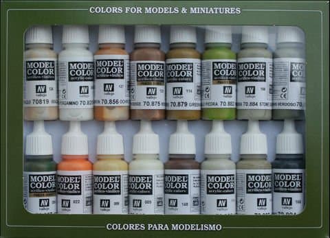 Model Color Set Earthtones (16)