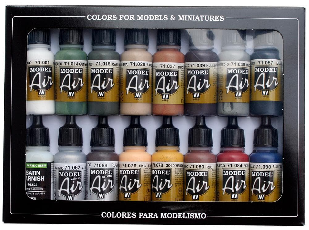 Railway Colors - Farbset - 16 x 17 ml