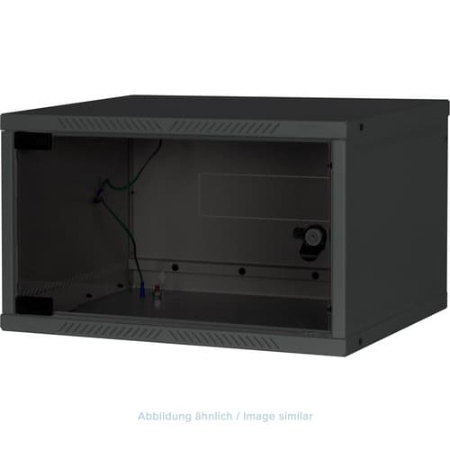 Triton RXA-09-AS4-BAX-A1 19 Wandschrank 9HE, 550x400mm, zerlegbar, schwarz