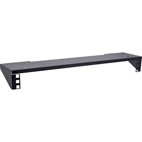 InLine® 19 Rack zur Untertisch-Montage, 1HE, schwarz