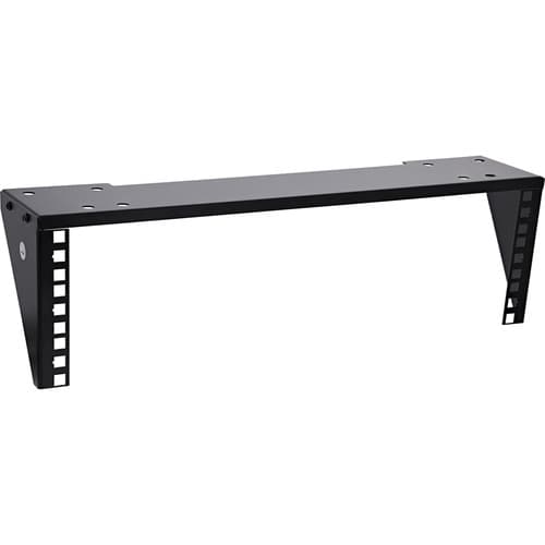 InLine® 19 Rack zur Untertisch-Montage, 3HE, schwarz