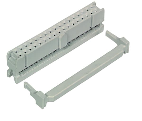 Pfostenverbinder 40pol. grau, RM 2,54 -- E-WP 5461