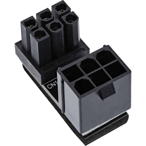 InLine® Stromadapter intern, 180° ATX 6pol Stecker / Buchse