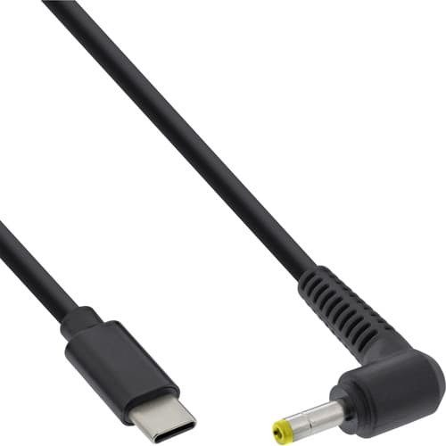 InLine® USB-C zu BenQ/ASUS Notebook (rund/klein) Ladekabel, 2m