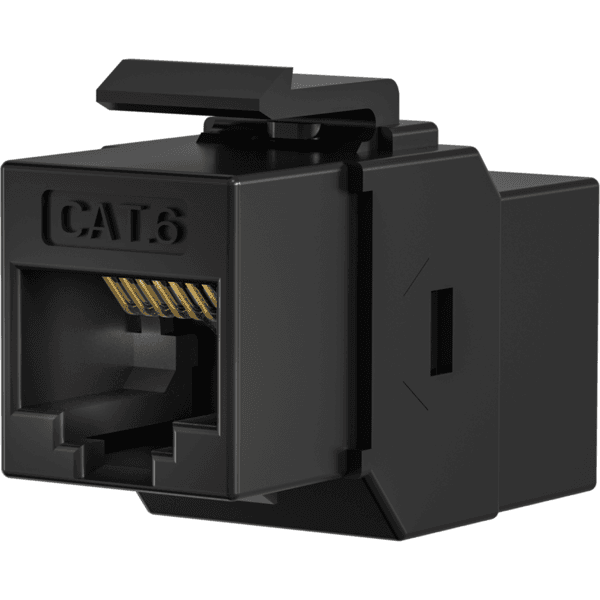 Keystone Einbauadapter RJ45 UTP Cat.6 --