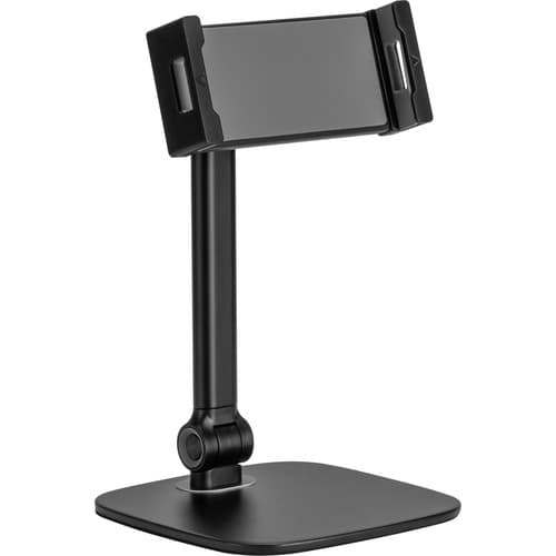 InLine® Tablet Tischhalterung mit Standfuß, bis 12,9, schwarz