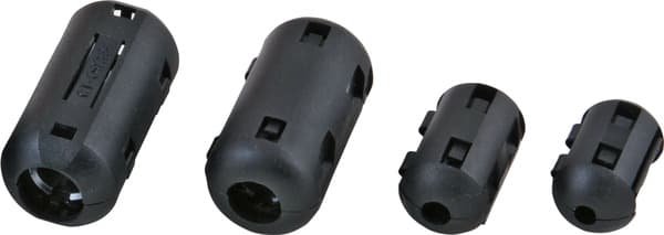 Ferrit-Ringkern 7,5mm, schwarz, rund --