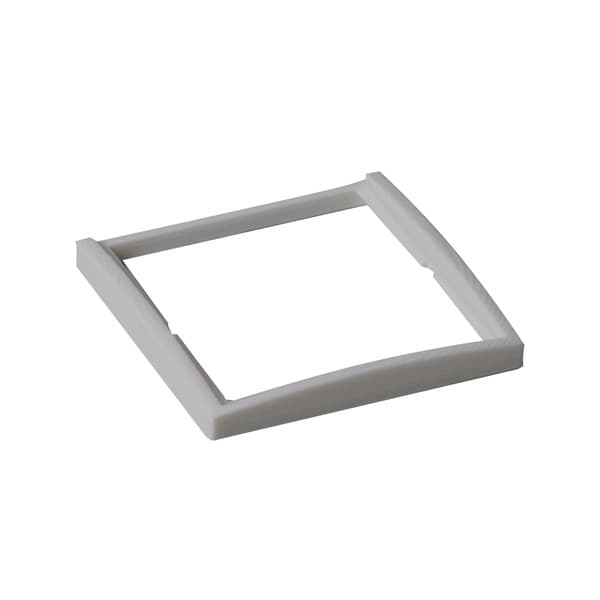 Adapterrahmen Designkompatibilität zu -- Berker, RAL9003
