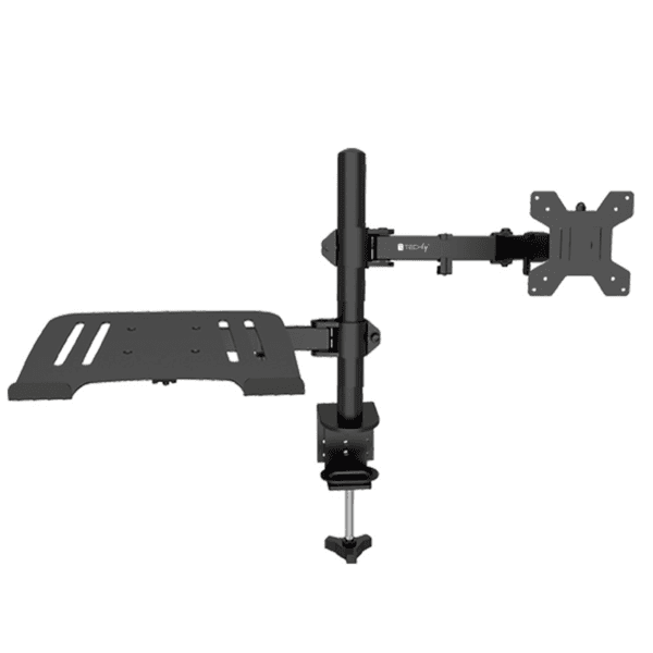 Techly Schreibtischhalterung für 13-32 -- Monitor und Laptopablage