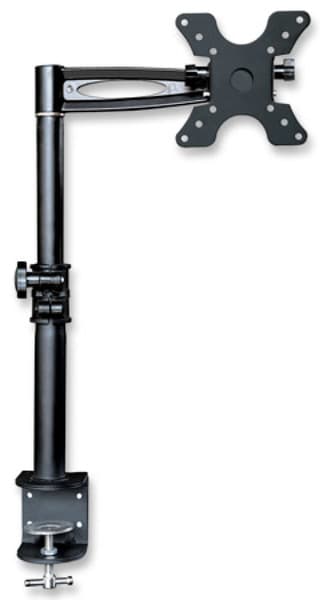 Schreibtischhalterung für LCD TV LED -- 13-27, Mittelarm neigbar, mit Klemme