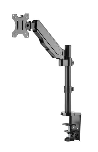 Schreibtischhalterung für 1 LCD TV LED -- 17-32, 1 Arm, mit Gasfeder, Schwarz